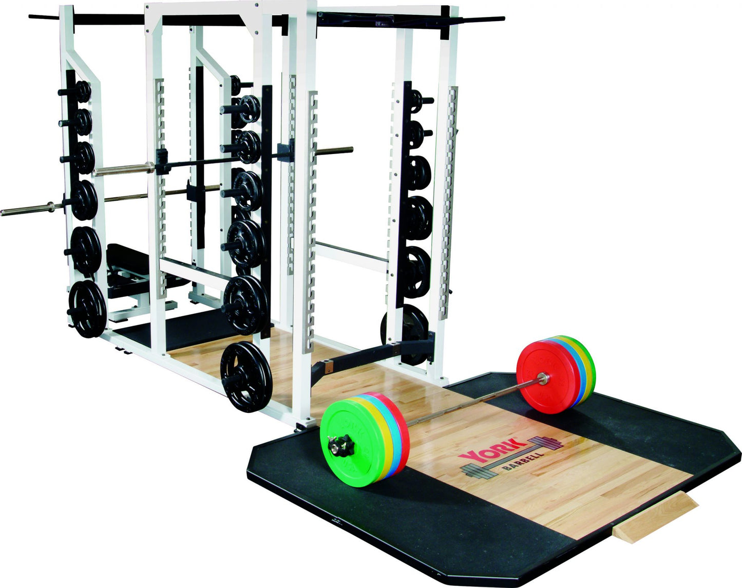York Barbell STS Triple Combo Rack