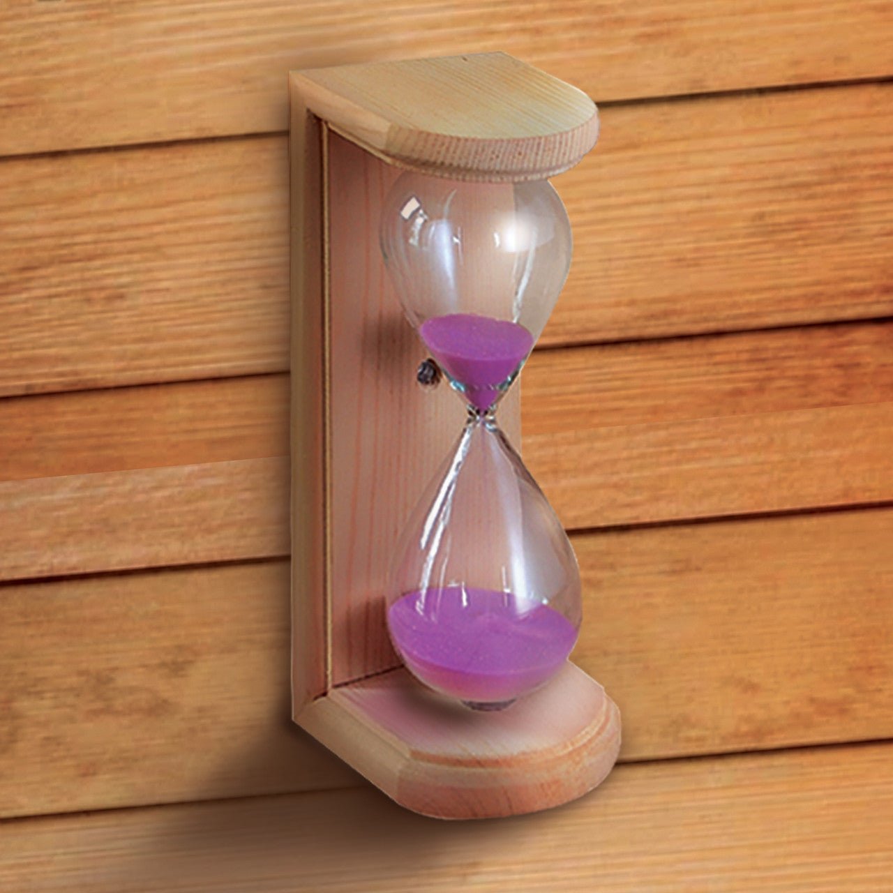 Pine Wood Sauna Hourglass Sand Timer - Core Fitness House