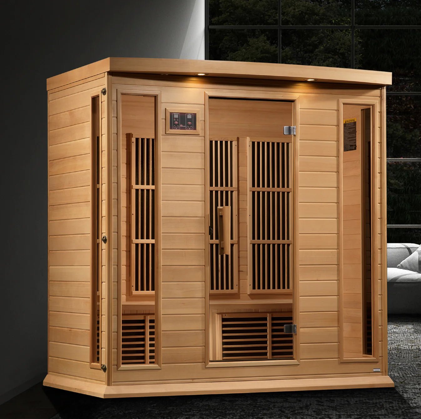 Maxxus 4 Person Near Zero EMF FAR IR Sauna - Core Fitness House