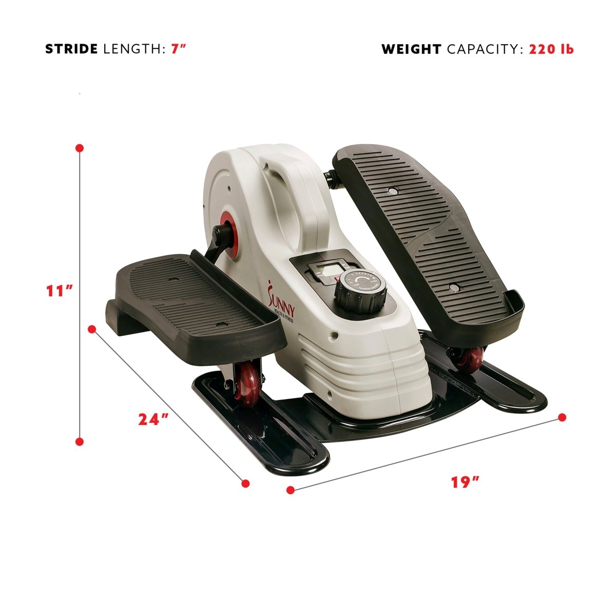 Magnetic Under Desk Elliptical - Core Fitness House