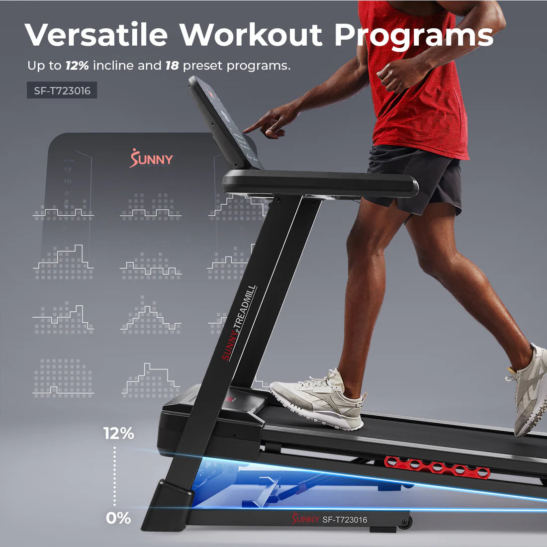 Advanced Heavy Duty Auto Incline Smart Treadmill