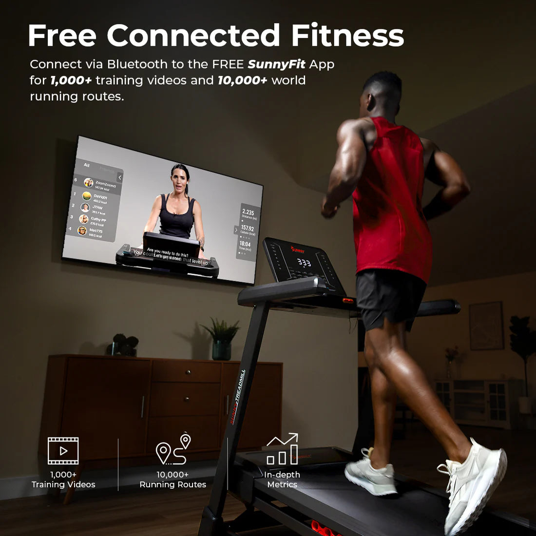 Advanced Heavy Duty Auto Incline Smart Treadmill