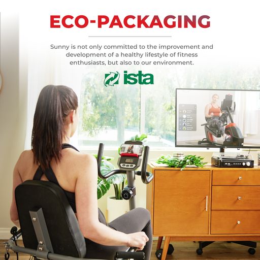 Performance Interactive Series Recumbent Exercise Bike with Exclusive SunnyFit™ App Enhanced Bluetooth Connectivity - Core Fitness House