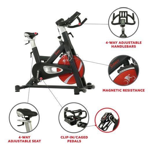 Evolution Pro II Magnetic Belt Drive Indoor Cycling Bike - Core Fitness House