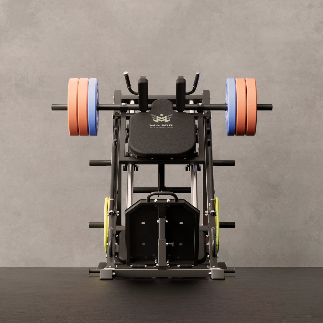 Major Fitness Leg Press Hack Squat Machine AH1