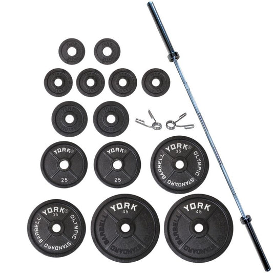 Legacy Cast Iron Precision Milled Olympic Plate Set