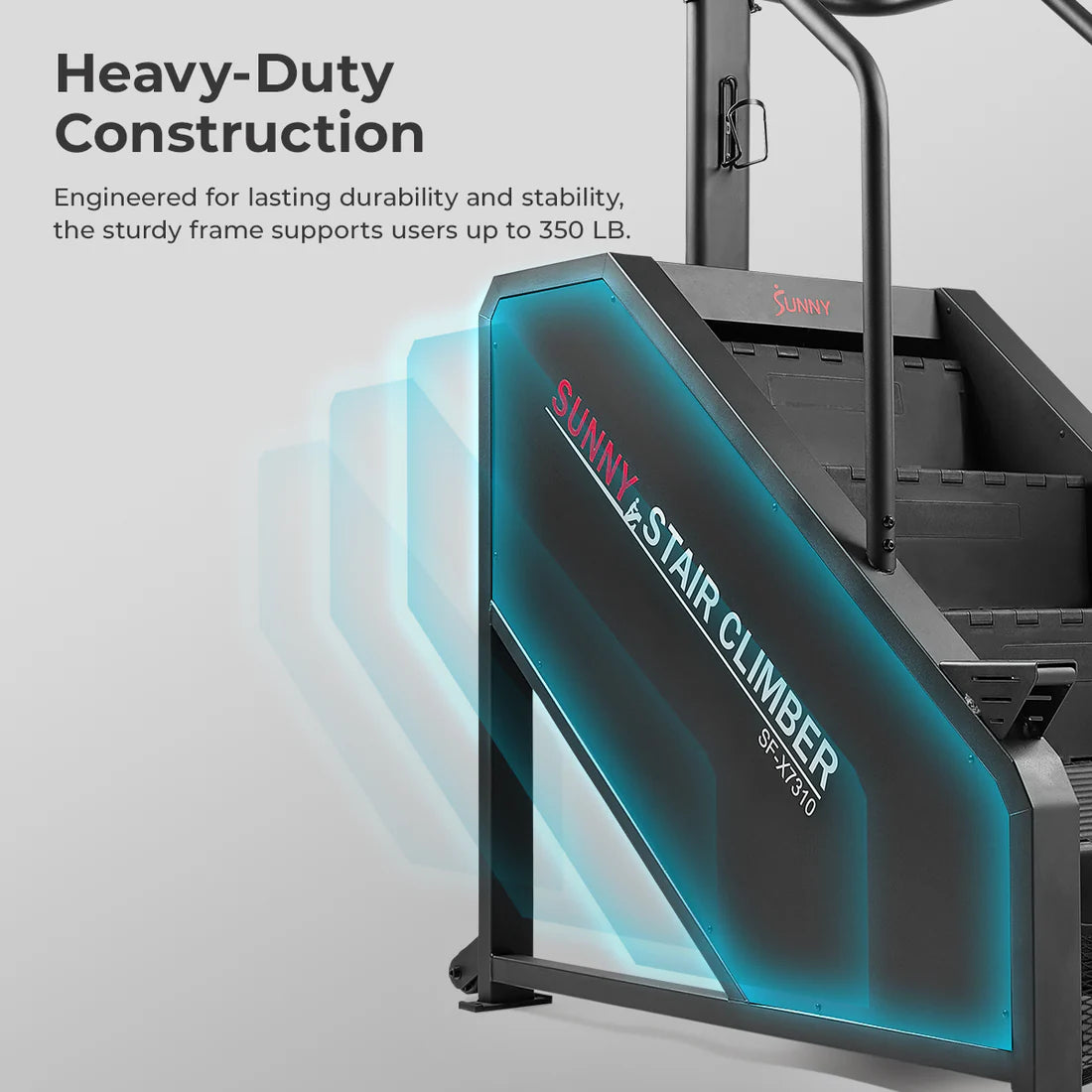 Sunny Health and Fitness Premium Smart Stair Climber