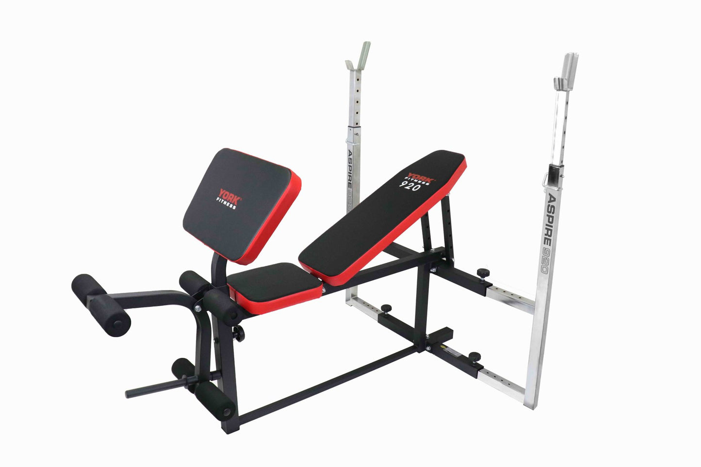 YORK Aspire 920 Adjustable Upright Bench w/ Arm Curl