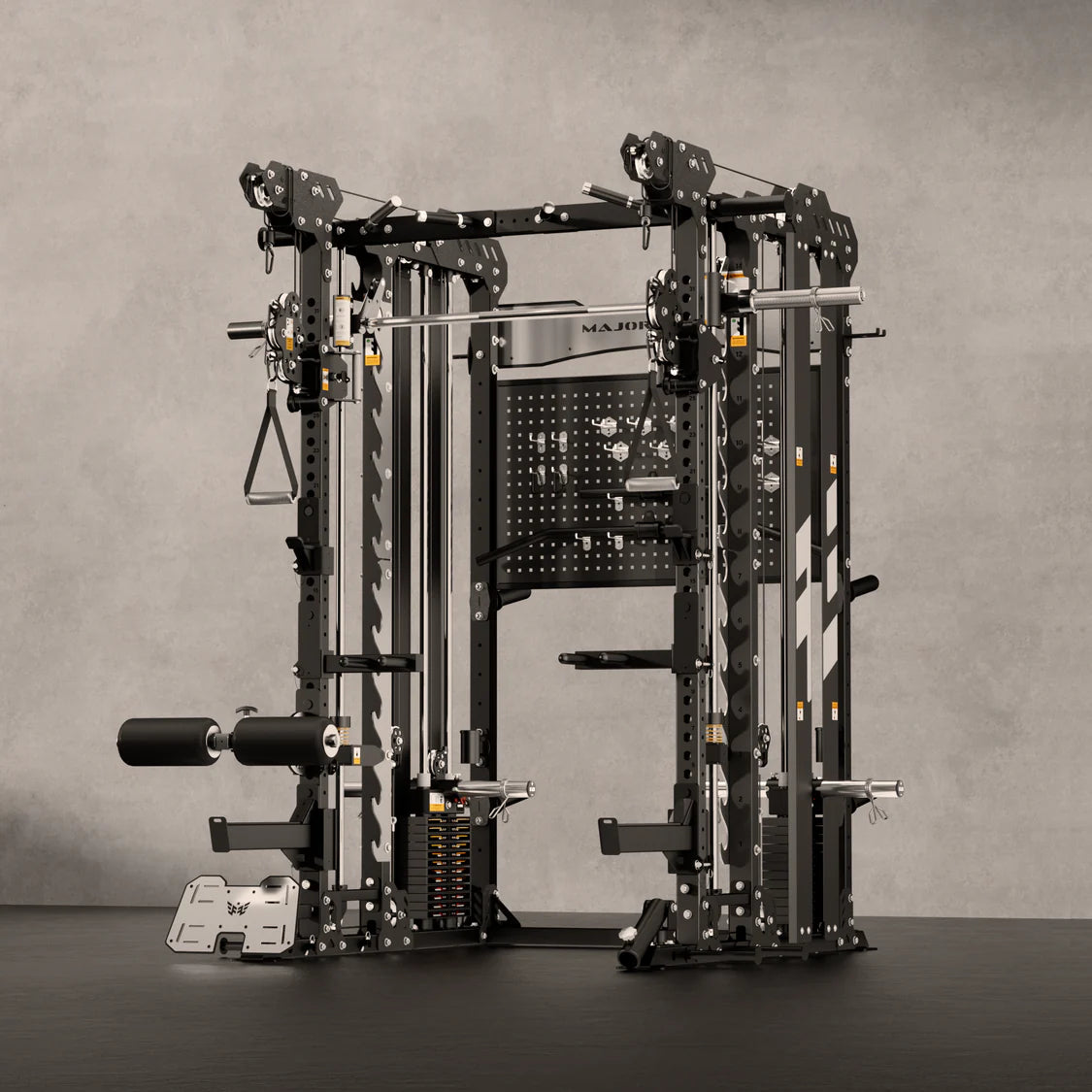 Major Fitness Heritage Series B17 Flying Fortress All-In-One Functional Trainer with Smith Machine