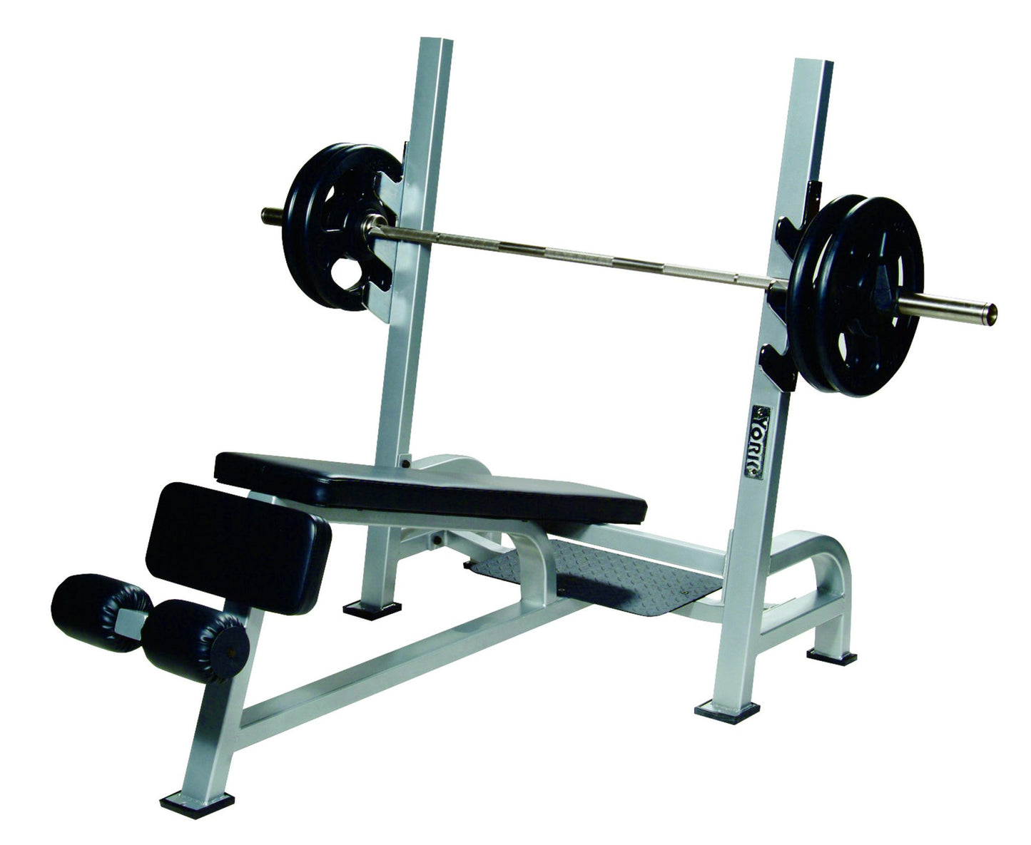 STS Olympic Decline Bench Press w/ Gun Racks