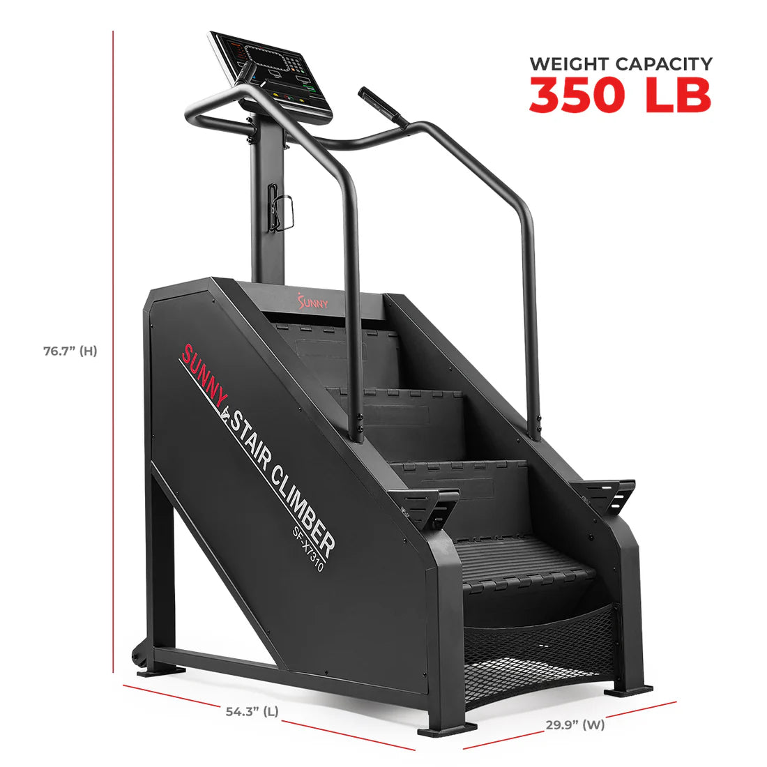 Sunny Health and Fitness Premium Smart Stair Climber