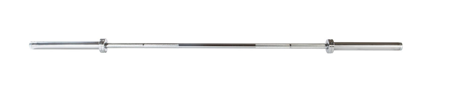 YORK 7′ International Chrome Olympic Bar – 32mm