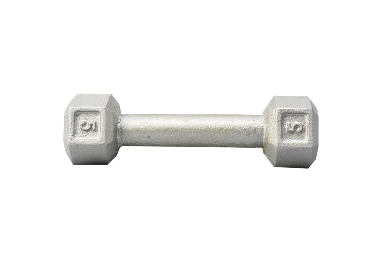 Cast Iron Hex Dumbbell (Residential Use Only)