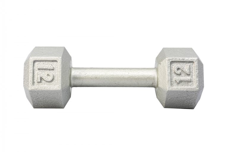 Cast Iron Hex Dumbbell (Residential Use Only)