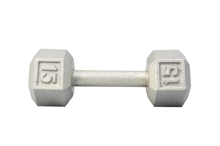 Cast Iron Hex Dumbbell (Residential Use Only)