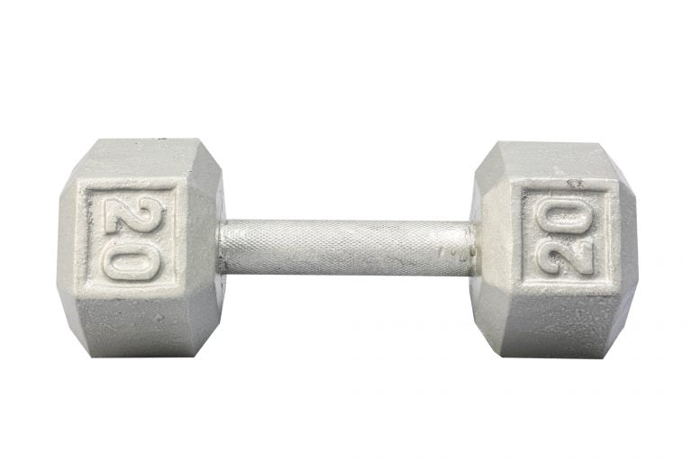 Cast Iron Hex Dumbbell (Residential Use Only)