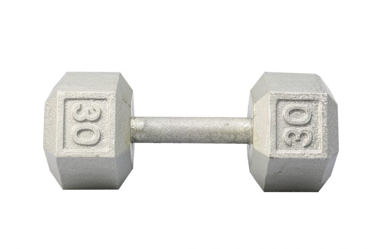 Cast Iron Hex Dumbbell (Residential Use Only)