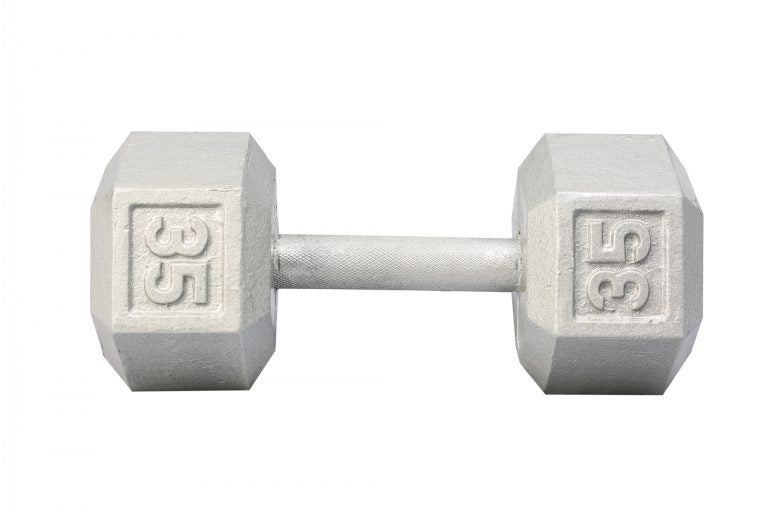 Cast Iron Hex Dumbbell (Residential Use Only)