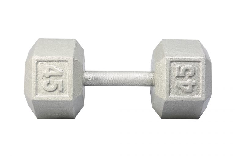 Cast Iron Hex Dumbbell (Residential Use Only)