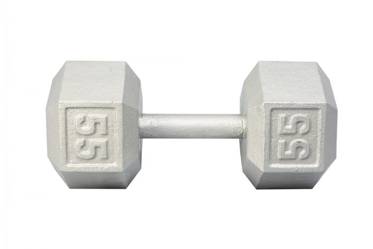 Cast Iron Hex Dumbbell (Residential Use Only)