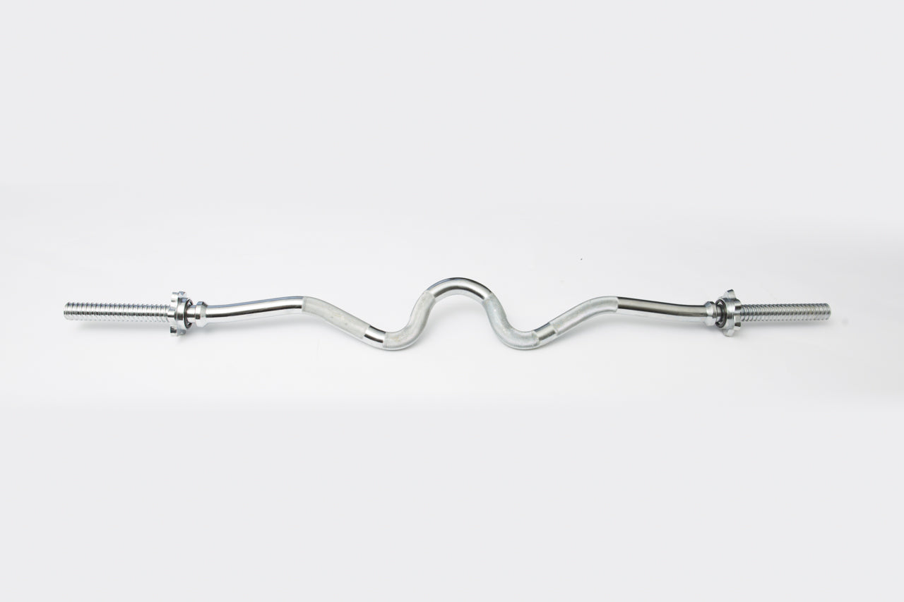 Chrome Spin-Lock Super Curl Bar w/ Spin-Lock Collars