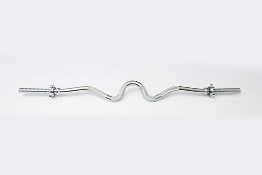 Chrome Spin-Lock Super Curl Bar w/ Spin-Lock Collars