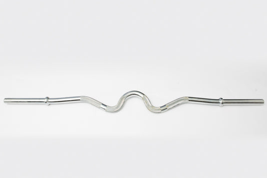 Chrome Super Curl Bar w/ Fixed Inner Collars