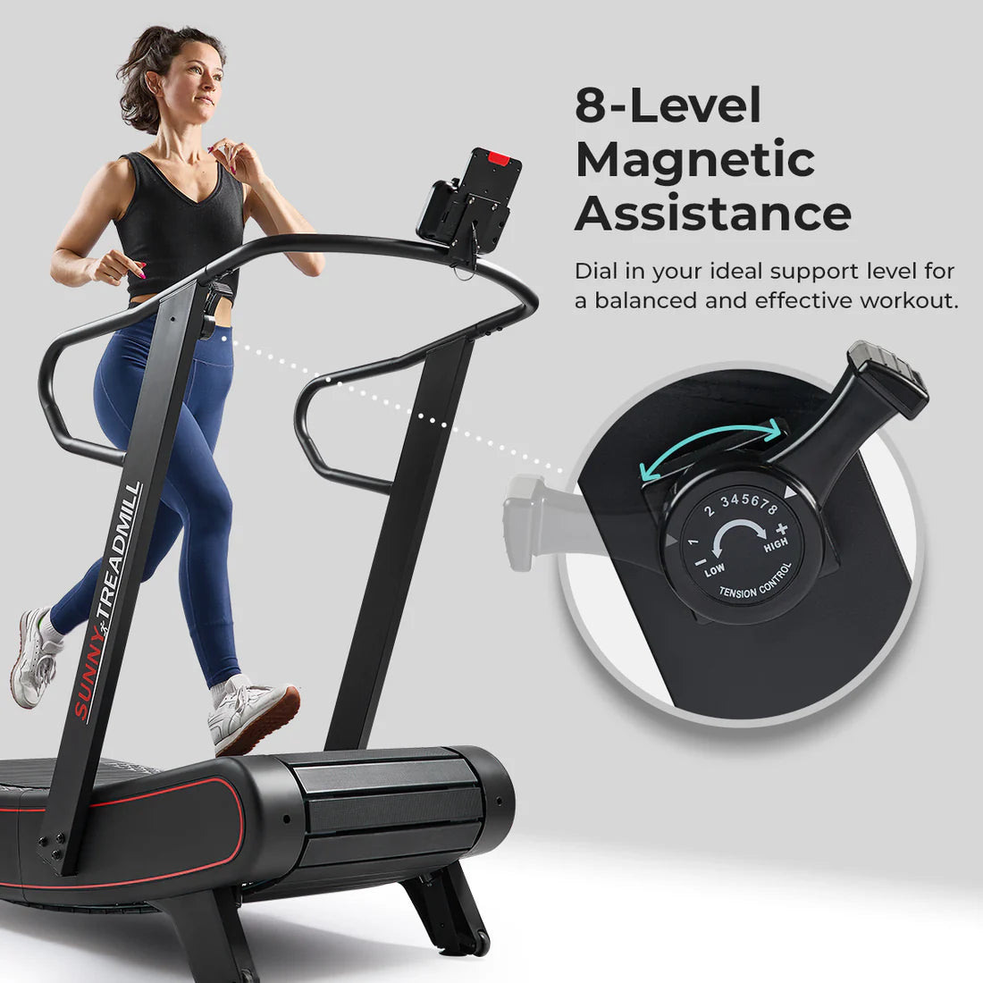 Sunny Smart Ultra Manual Treadmill