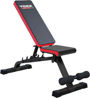 YORK Aspire 280 FID Bench with Foot Hold Down