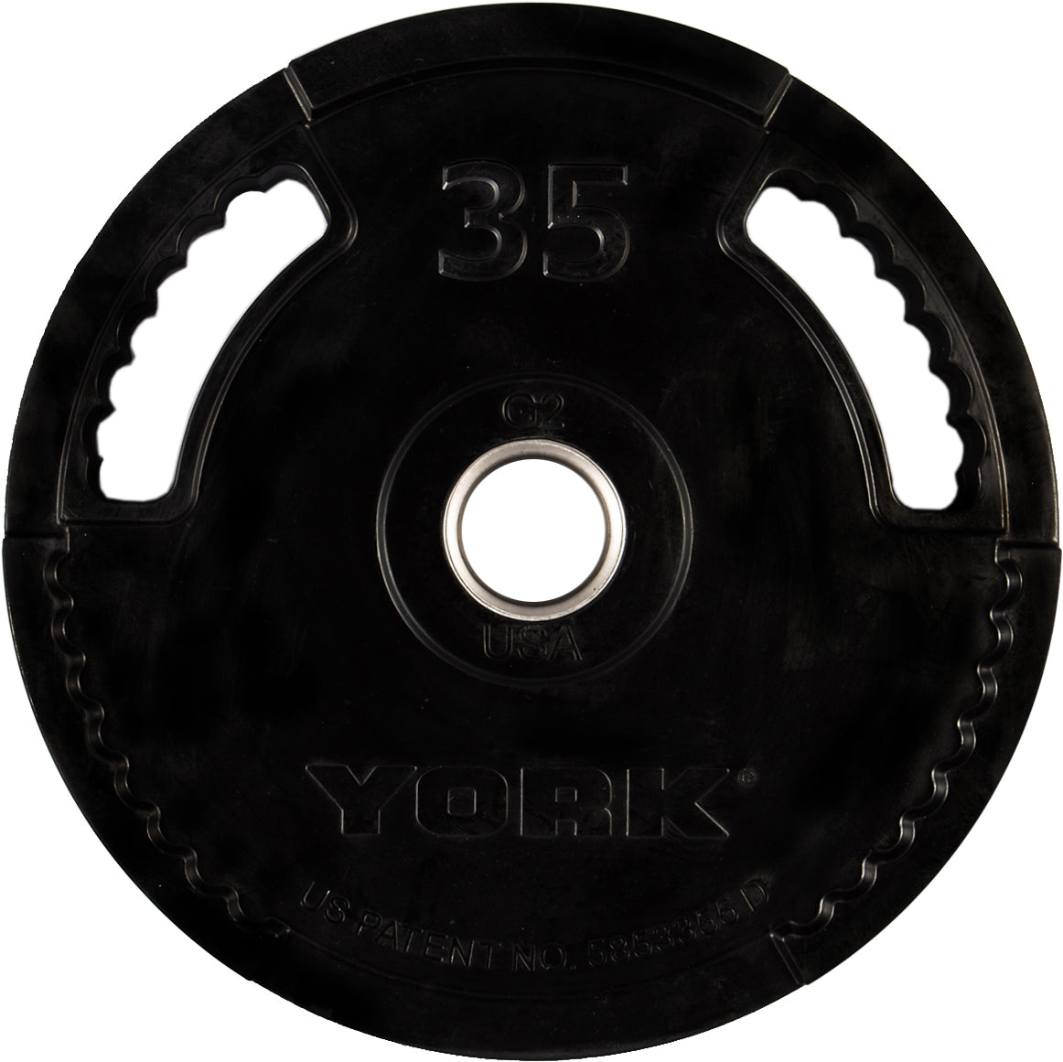 2″ G-2 Rubber Olympic Weight Plate