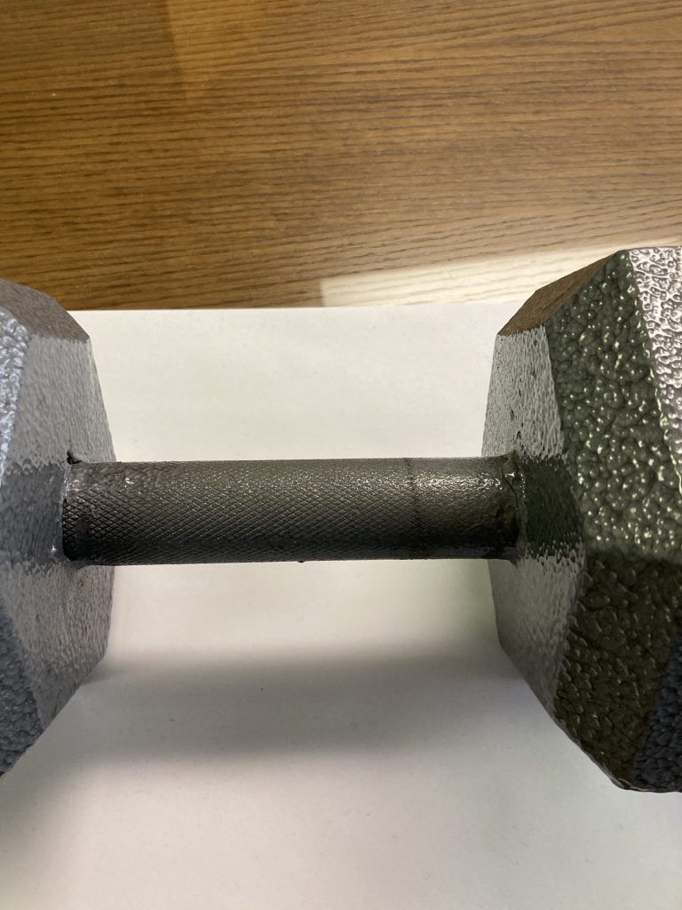 Cast Iron Hex Dumbbell – Factory Seconds