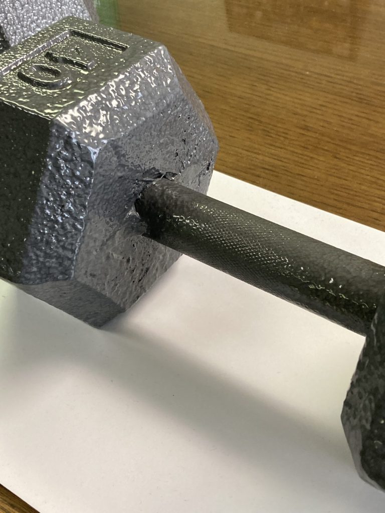 Cast Iron Hex Dumbbell – Factory Seconds