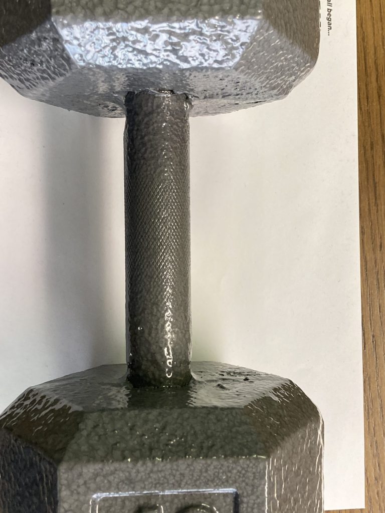 Cast Iron Hex Dumbbell – Factory Seconds