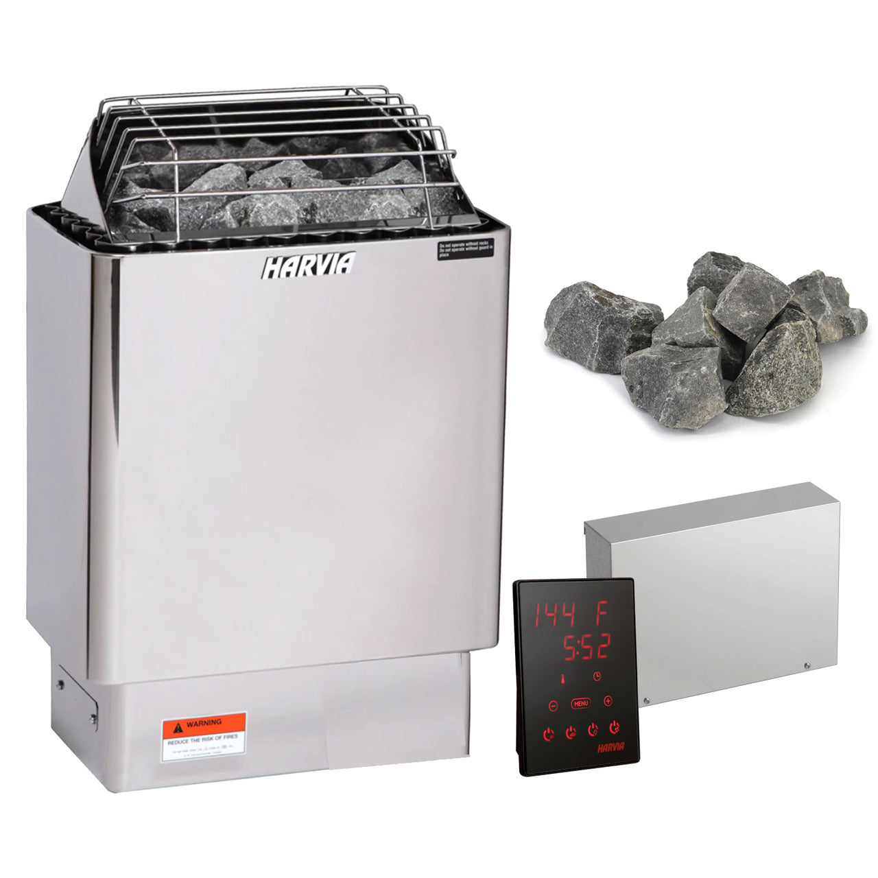 Harvia KIP UL Certified Electric Sauna Heater | KITJH45-AP l | ALEKO