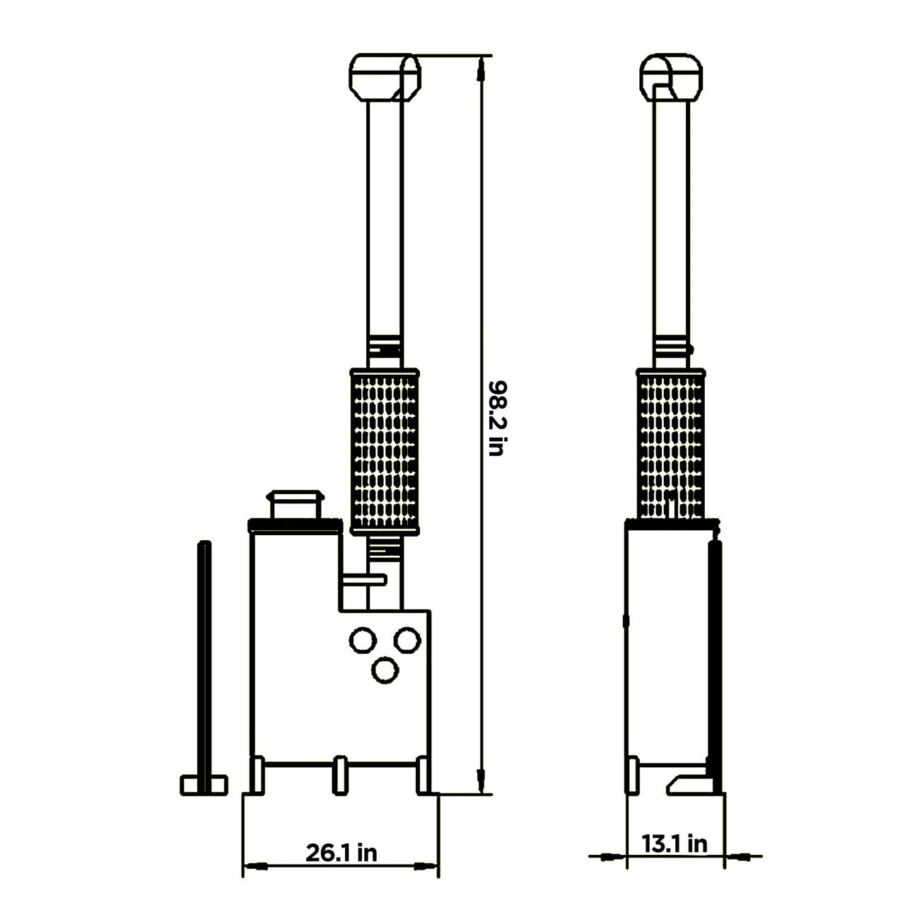 Internal Wood-Burning Hot Tub Heater | Equivalent to 10-15kW Electronic Heater