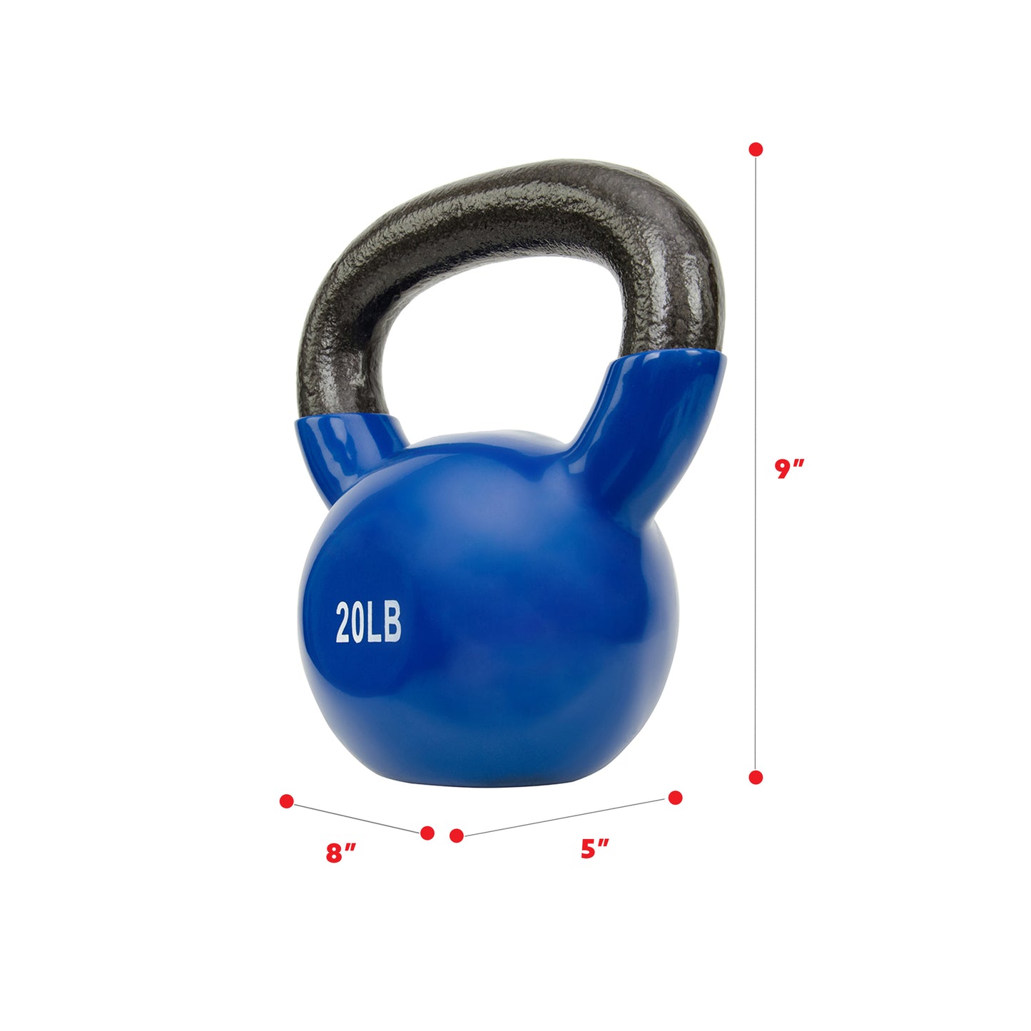 Vinyl Coated Kettle Bell