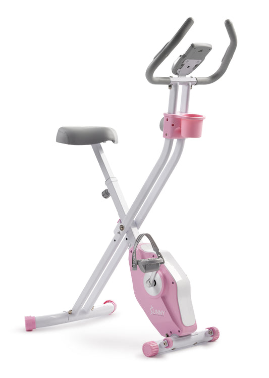 Pink Foldable Magnetic X-Bike Pro