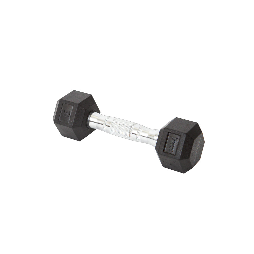 Rubber Hex Dumbbell