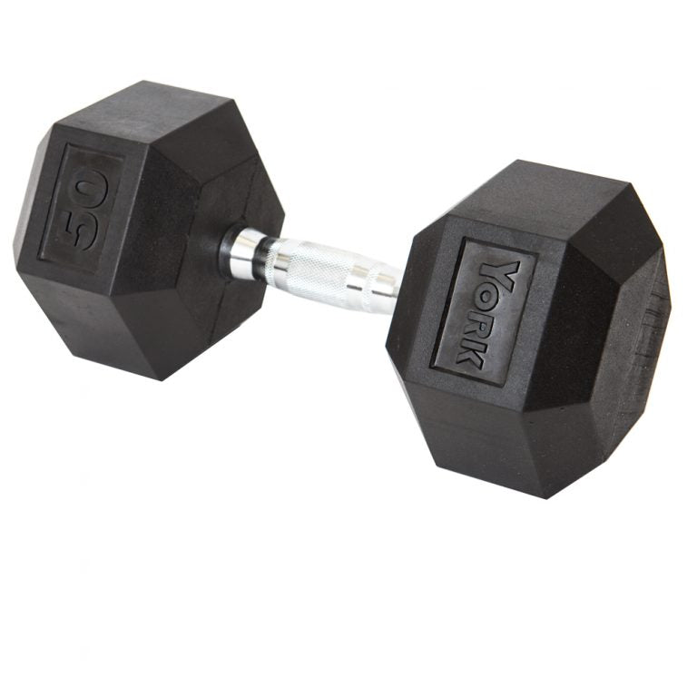 Rubber Hex Dumbbell