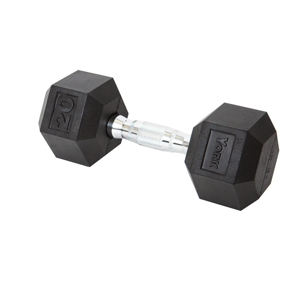 Rubber Hex Dumbbell