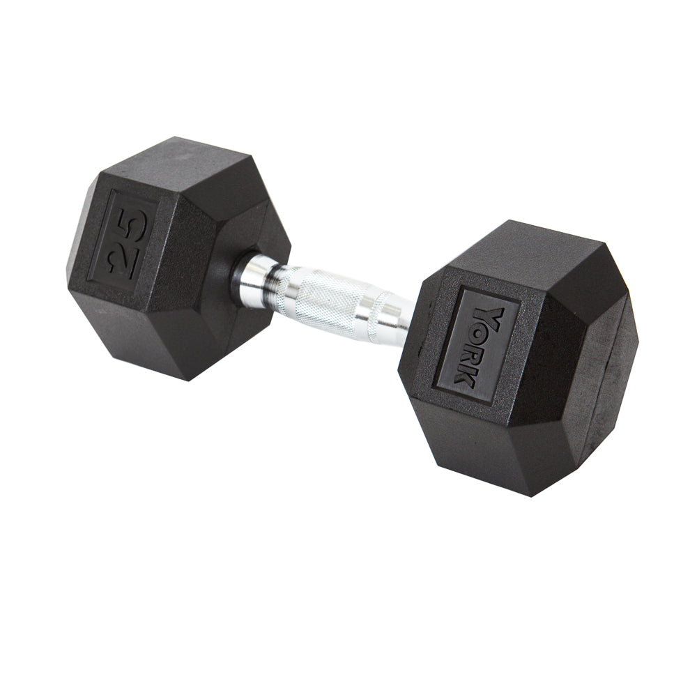 Rubber Hex Dumbbell