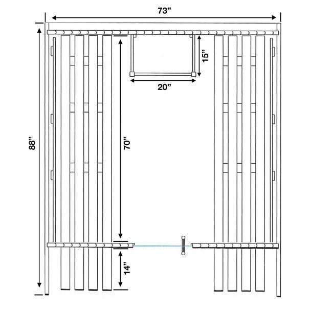 Liatris Rustic Cedar Barrel Sauna with Front Porch Canopy - 5 - 6 Person - Core Fitness House