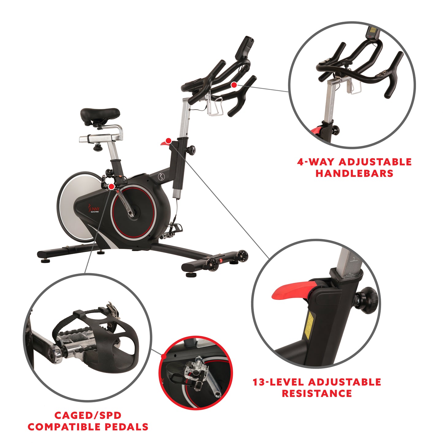 Belt Drive Magnetic Indoor Cycling Bike