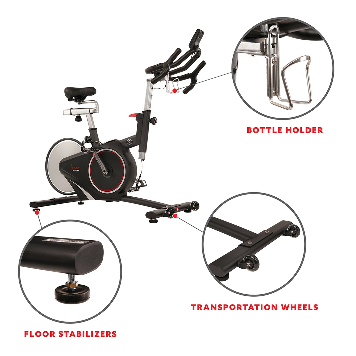 Belt Drive Magnetic Indoor Cycling Bike