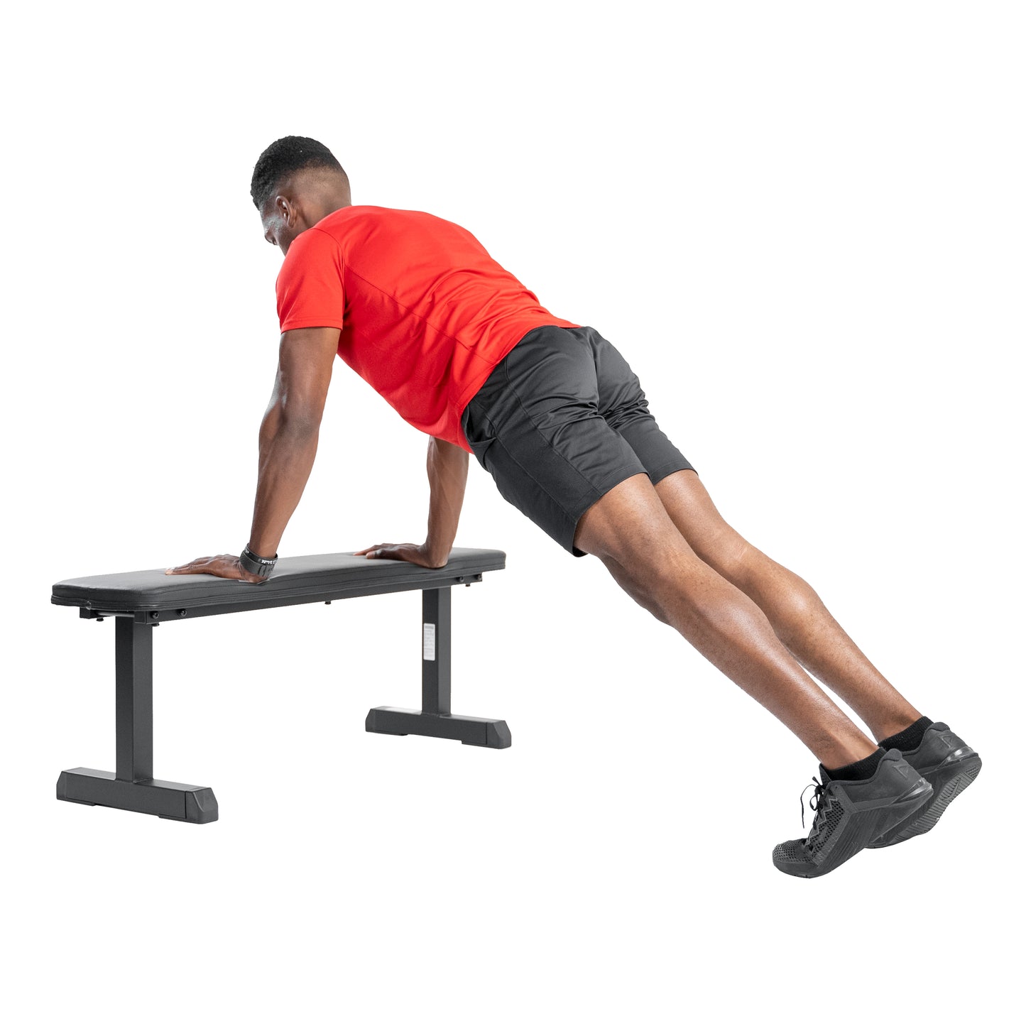 Flat Weight Bench for Workout, Exercise and Home Gyms with 500 lb Weight Capacity