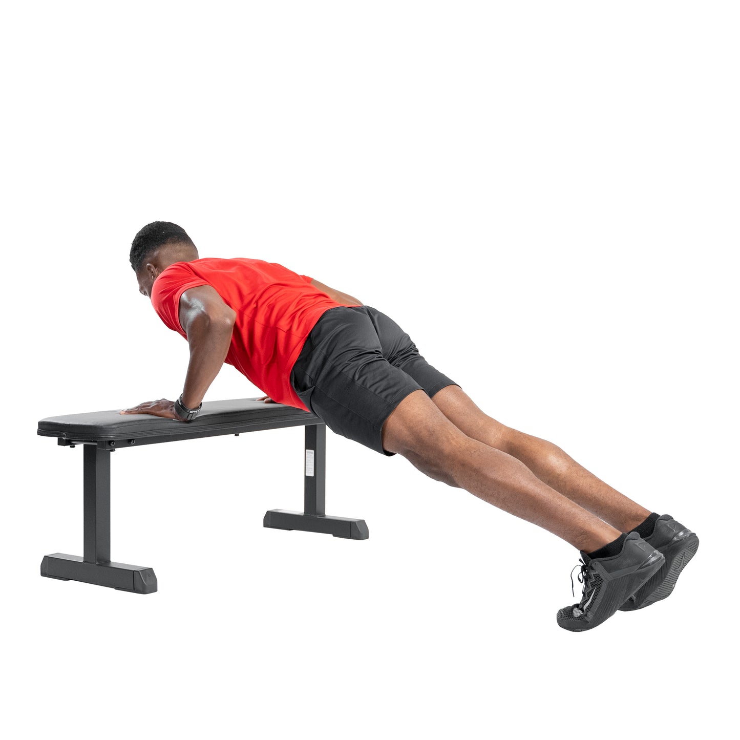 Flat Weight Bench for Workout, Exercise and Home Gyms with 500 lb Weight Capacity