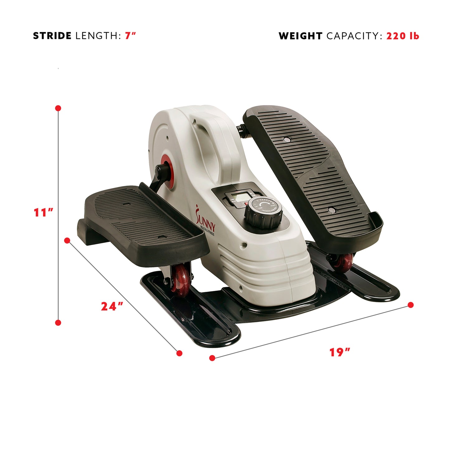 Magnetic Under Desk Elliptical