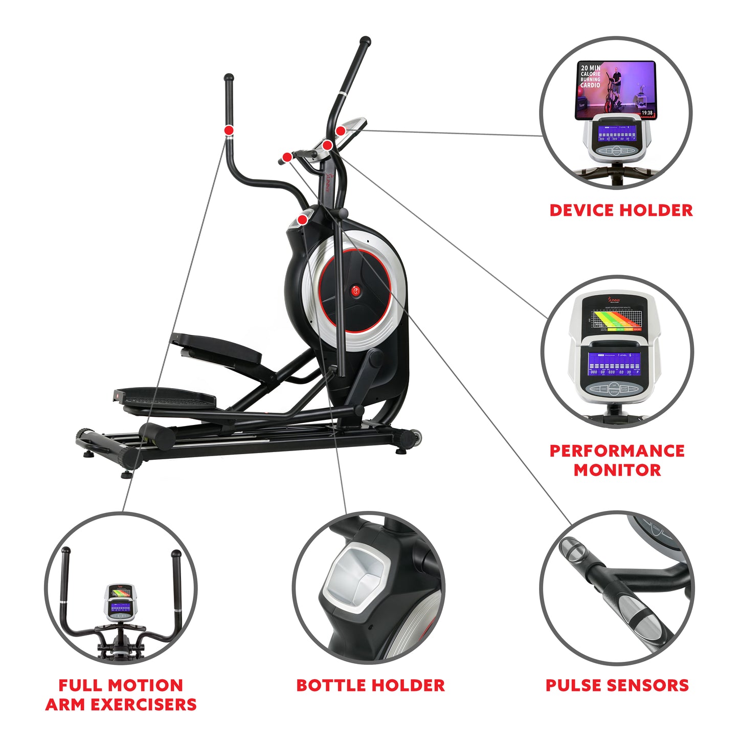 Programmable Elliptical Trainer