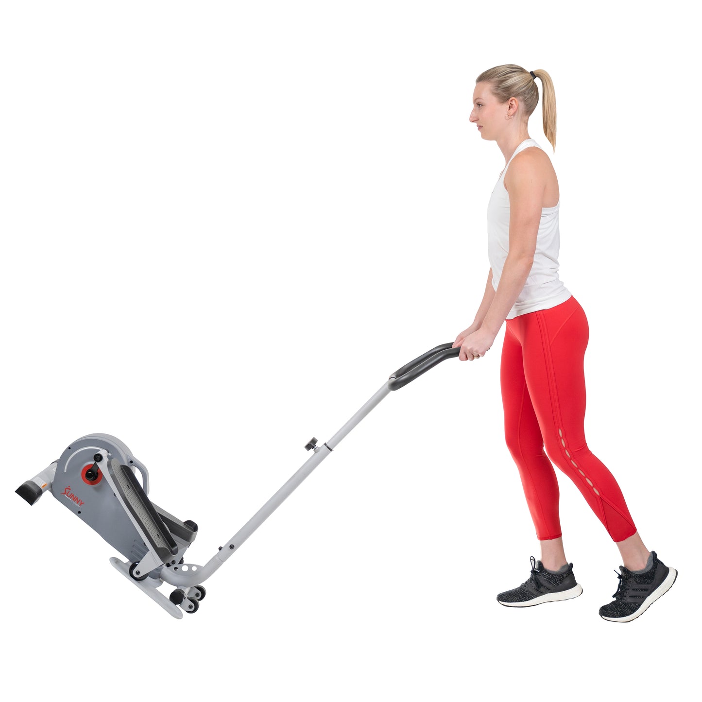 Magnetic Standing Elliptical with Handlebars