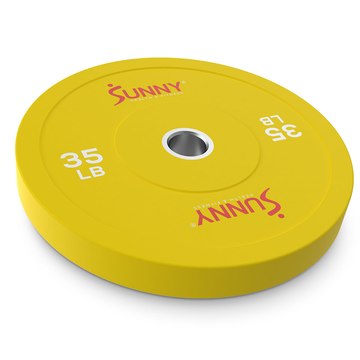 Elite 2-inch Rubber Olympic Weight Plates 35-Pound